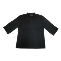 Gabacha Ejecutiva de Manga 3/4 de Color Negro Talla XL CHECKEDOUT CU110Z0100F-XL
