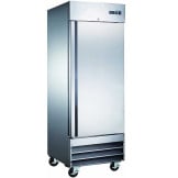 Refrigerador Comercial de 1 Puerta Solida de Acero Inoxidable de 23 Pies Cubicos 110V U-STAR ND-CFD-1RR-E-HC