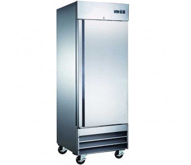 Refrigerador Comercial de 1 Puerta Solida de Acero Inoxidable de 23 Pies Cubicos 110V U-STAR ND-CFD-1RR-E-HC