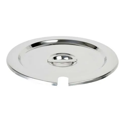 Tapa de Acero Inoxidable para Inserto de Bano Maria de 2.5 Cuartos THUNDER SLIP005