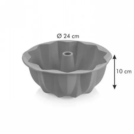 Molde de Silicon Chimenea con Forma de Roseton de 24 Centimetros TESCOMA 629416