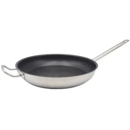Sarten de Acero Inoxidable con Teflon de 14 Pulgadas MASTER CHEF FP-14NS