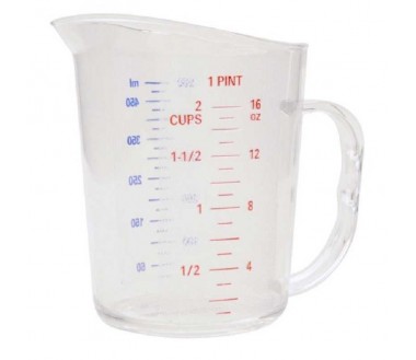 Vaso Medidor Jarra Medidora Cocina 100ml Jarras Medidoras Transparente  Plastico Recipiente de Medición para Cocina Laboratorio y Hornear :  : Hogar y cocina