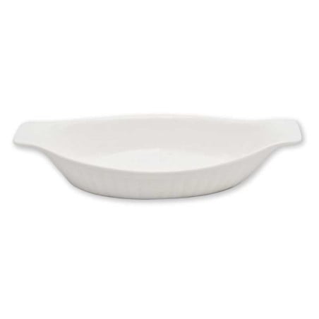 Plato Gratin de Porcelana 8.5 Pulgadas Blanco ARNI S0561