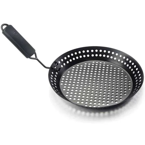 Sarten Antiadherente con Agarradera Plegable, 12 Pulgadas OUTSET 76163