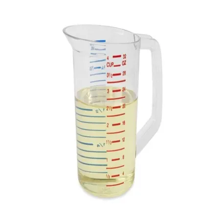 Taza Gravada para Medir de Policarbonato de 1 Quarto RUBBERMAID FG321600CLR
