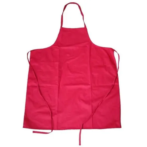 Delantal Rojo de 28x33 Pulgadas  MASTER CHEF BAP-RD/AD