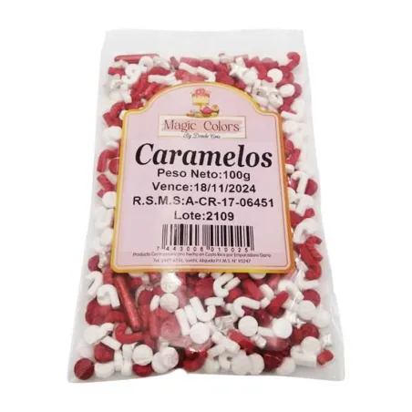 Confitillo de Caramelos de 100 Gramos MAGIC COLORS 7443006010025