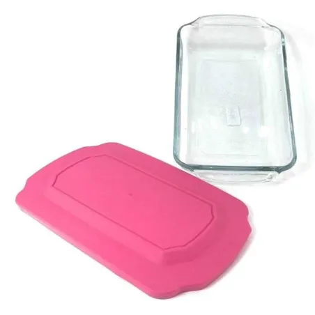 Refractario Rectangular con Tapa de 2.5 Litros CRISA B519/1715324