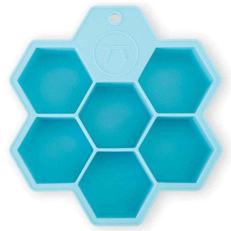 Bandeja de Hielo en Cubos Hexagonales Tamano Jumbo de 7 Cavidades OUTSET 76634