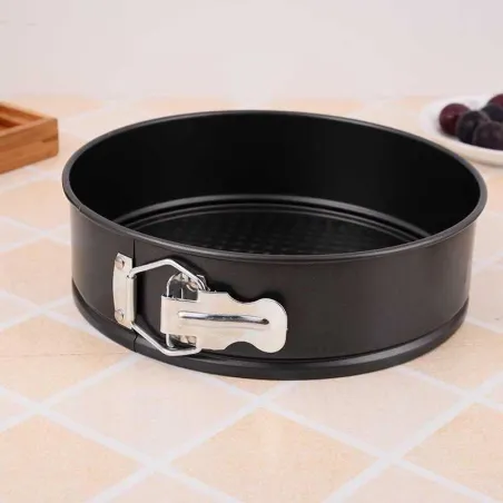 Molde de Teflon Redondo Desarmable de 24 x 6.5 Centimetros MASTER CHEF 0760754