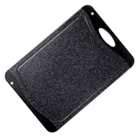 Tabla de Picar Plastica Negra de 35 x 24 Centimetros TIPS A-96-01