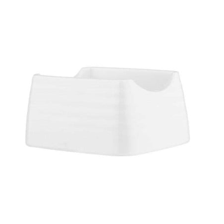 Sugar Cady de Melamina de 4 x 3 Pulgadas, Color Blanco TABLECRAFT 10415