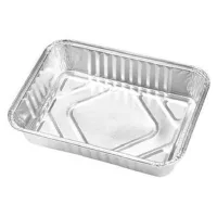Molde de Aluminio Desechable de 16 x 11.5 x 2.5 Pulgadas con Tapa -Unidad- TIPS D-225/HJ