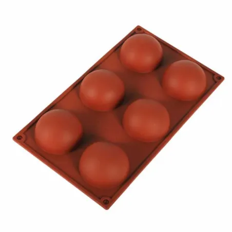 Molde de Silicon de Esferas de 6 Cavidades MASTER CHEF SP6