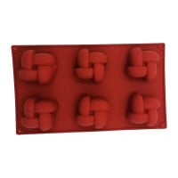 Molde de Silicon de Flores 6 Cavidades MASTER CHEF B01-RMSM-003