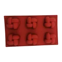 Molde de Silicon de Flores 6 Cavidades MASTER CHEF B01-RMSM-003