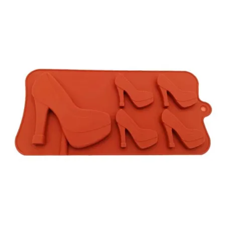 Molde de Silicon de Zapatilla de 5 Cavidades MASTER CHEF 9890495