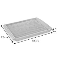 Azafate Rectangular de Bambu de 12.5 X 8.5 Pulgadas TESCOMA 900866 2