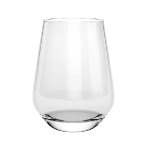 Vaso de Vidrio de 390 Mililitros, Set de 6 Unidades VETRO DHD-020CL/HJ