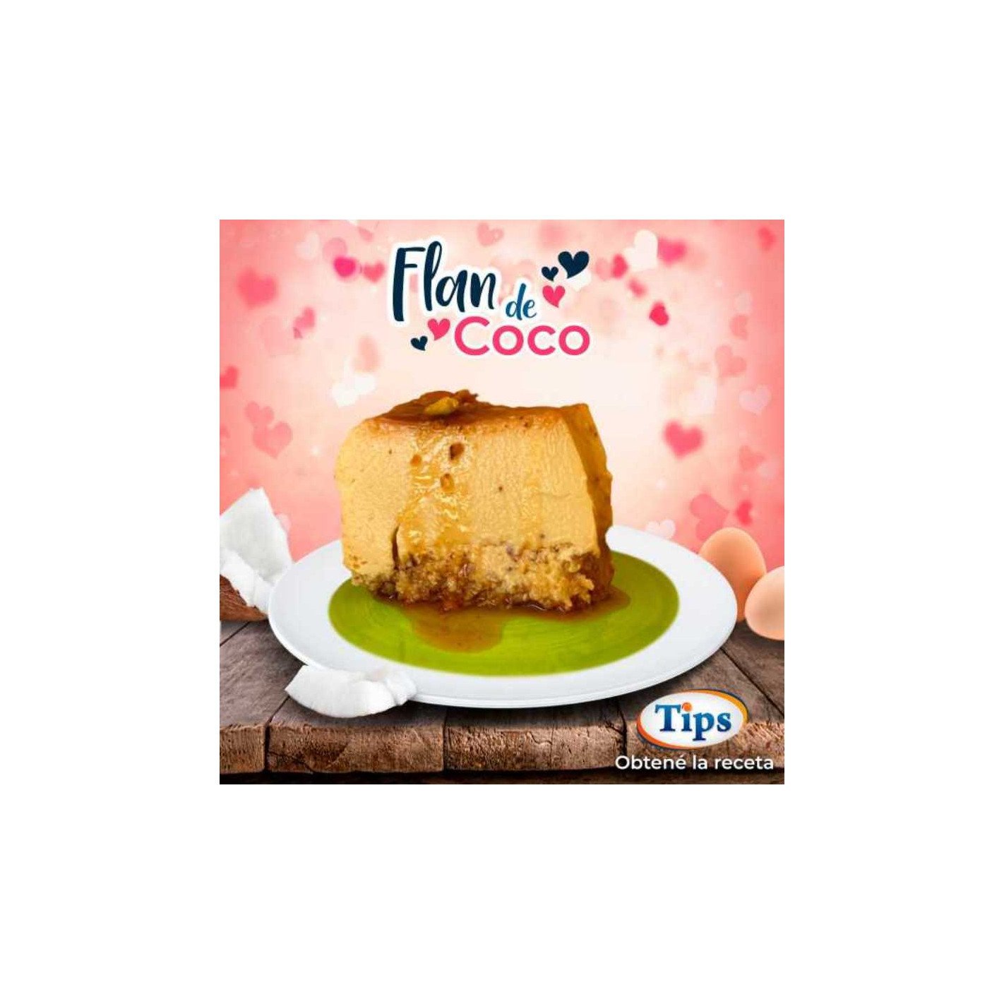 Flan de Coco Adriana TIPS RA0000625
