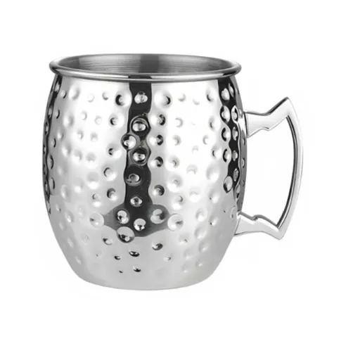 Jarra Moscow Mule Martillada de Acero Inoxidable de 550 Mililitros MASTER CHEF 9891910