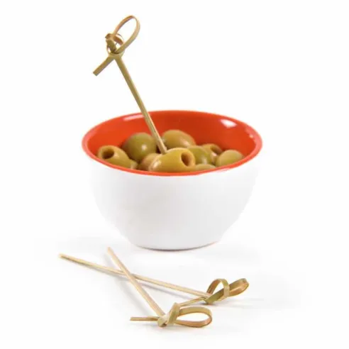 Pincho de Bambu de Nudo 12 Centimetros, Paquete de 50 Unidades TIPS ARK25-93