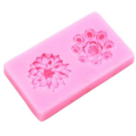 Molde de Silicon para Fondant de Clavel TIPS 030-20