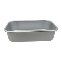 Molde Restangular Aluminio 12 x 7 x 3 Centimetros MASTER CHEF 0760655
