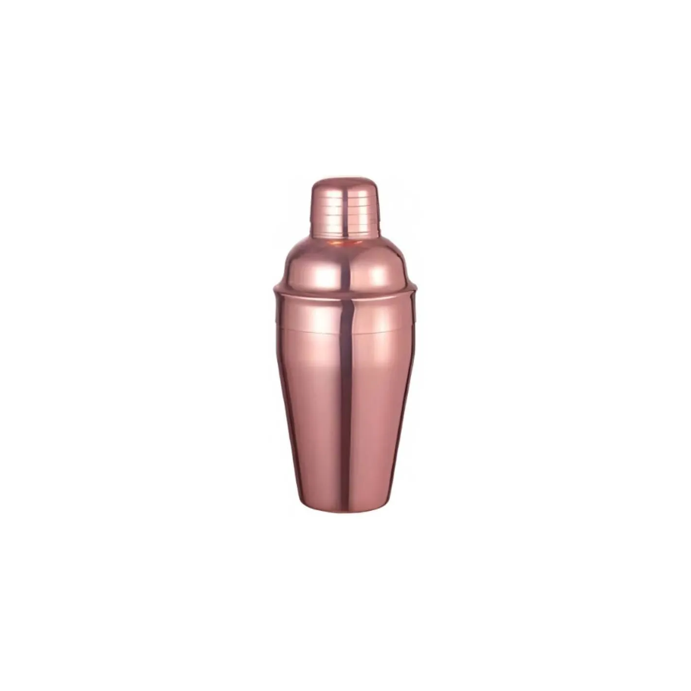 Coctelera De Acero Inoxidable APS 'CLASSIC' 0.7L - Con Colador Y Tapa, Aspecto Cobre