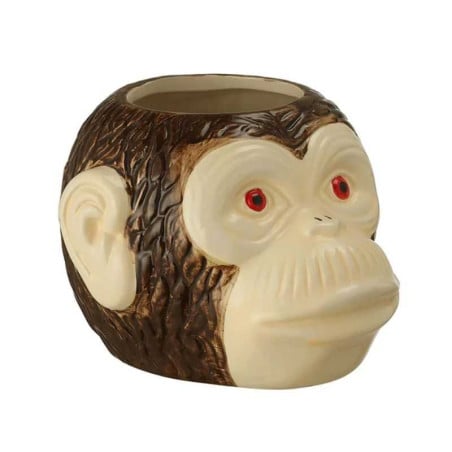 Vaso Tiki de Ceramica de Mono de 700 Mililitros VETRO 9891932