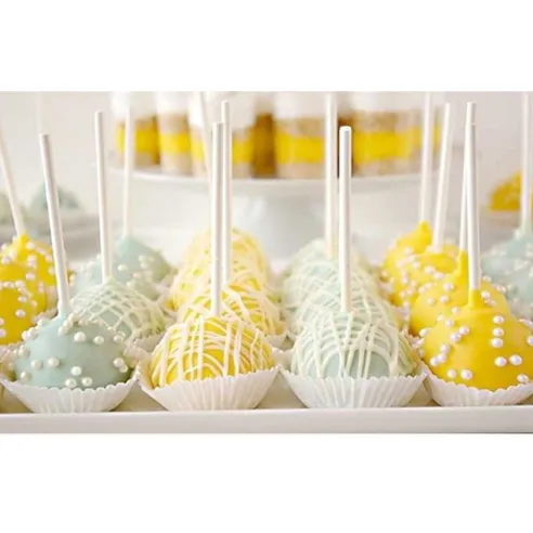 Palillo Desechable para Lollipop de 10 Centimetros, Paquete 50 Unidades TIPS B-352