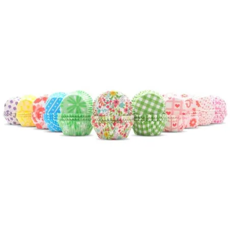 Capsulas para Cupcakes Surtidas de 11 Centimetros de 100 Unidades tips c-219-05/hj