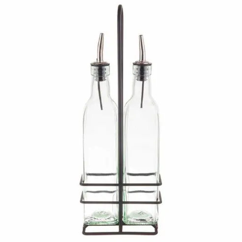 Vinagrera Aceitera de 8.5 Onzas Set TABLECRAFT H918NBK