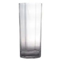 Vaso Liso Alto de 250 Mililitros, Set de 6 Unidades VETRO Y1001/HJ