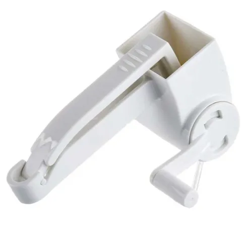 Rallador Plastico Tipo Rotatorio para Queso, Color Blanco  TABLECRAFT 174