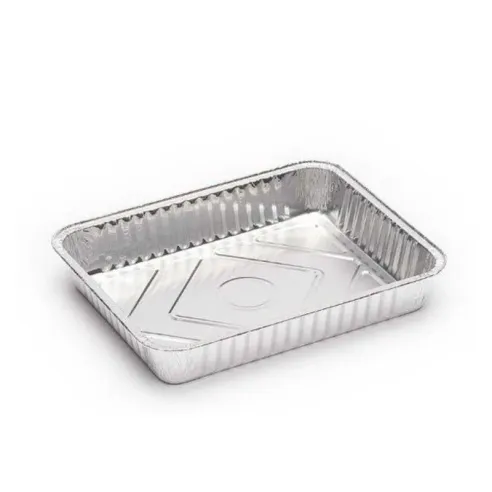 Molde de Aluminio Desechable de 9 x 6 x 2 Pulgadas sin Tapa -Unidad- TIPS D-222/HJ