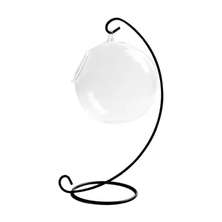 Copa Colgante en Forma de Jaula de Pajaro con Base de Metal VETRO HLX-FC99