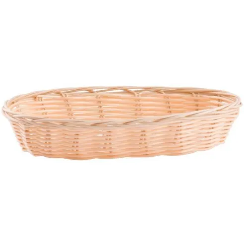Canasta Rectangular Natural  de 9 X 4 X 2.25 Pulgadas TABLECRAFT 1117W