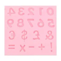 Molde de Silicon Numerico 10.5 x 10.5 Centimetros MASTER CHEF 0760283