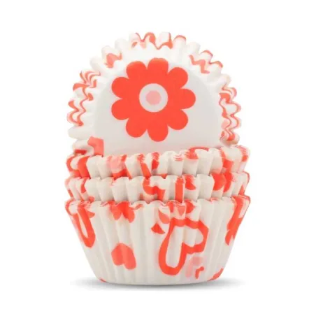 Capsulas para Cupcakes Surtidas de 8 Centimetros, Paquete de 100 Unidades TIPS C-219-02/HJ