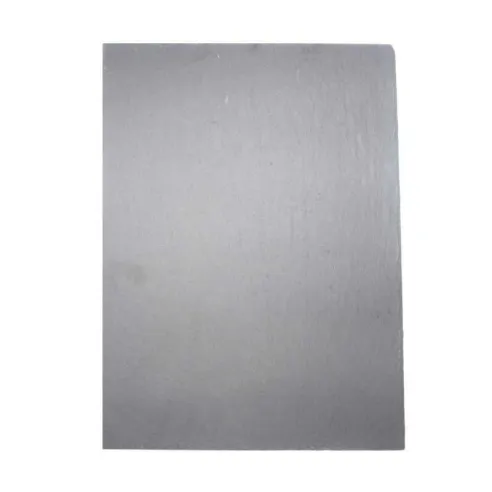 Plato Rectangular de Piedra de 15.5 x 12 Pulgadas de Color Negro TIPS RSD01-16