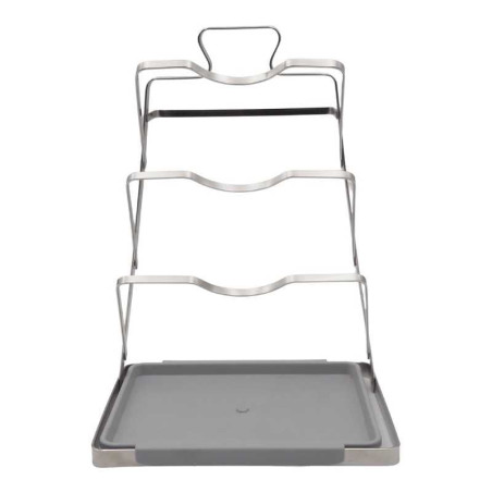 Rack para Ollas Metalico de Color Plateado SIN ASIGNAR AQ-1595B