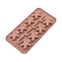 Molde de Silicon de Figuras Navidenas de 12 Cavidades TIPS ZNP-084
