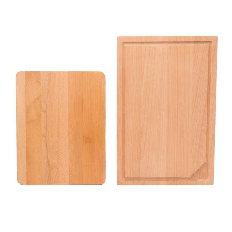 Tabla para Picar de Madera Haya, Set de 2 Unidades GIBSON 77540.02
