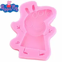 Molde de Silicon para Fondant Figura de Peppa Pig de 7 x 8 Centimetros MASTER CHEF 0760233 2