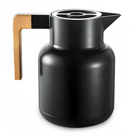 Pichel Termo Plastico de 1.6 Litros de Color Negro TIPS JLC-007B