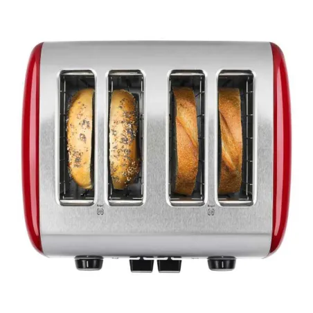 Tostador de 4 Rebanadas Empire de Color Rojo KITCHEN AID KMT4115ER