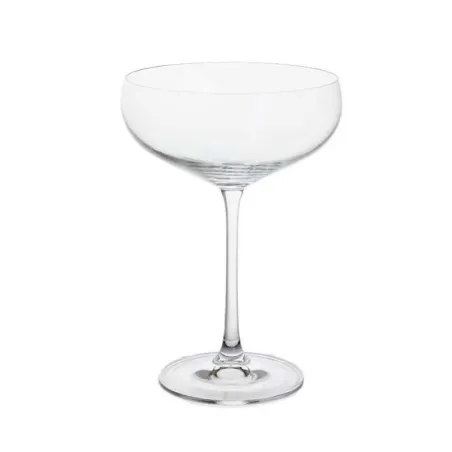 Copa de Champagne de 300 Mililitros, Set de 6 Unidades VETRO WFB-021/HJ