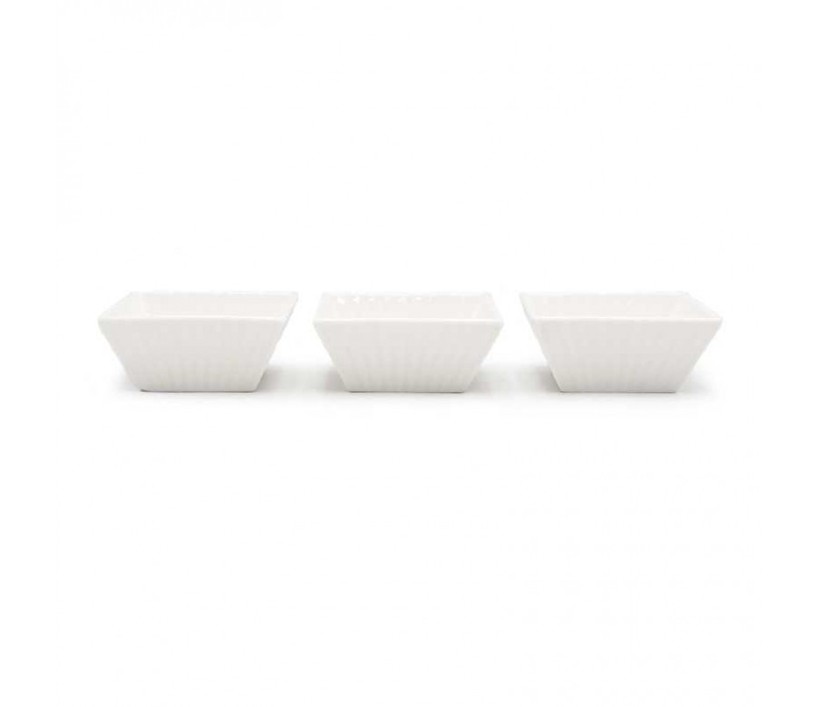 Bowl Salsero de Ceramica, Set de 3 Unidades TIPS HSC-008